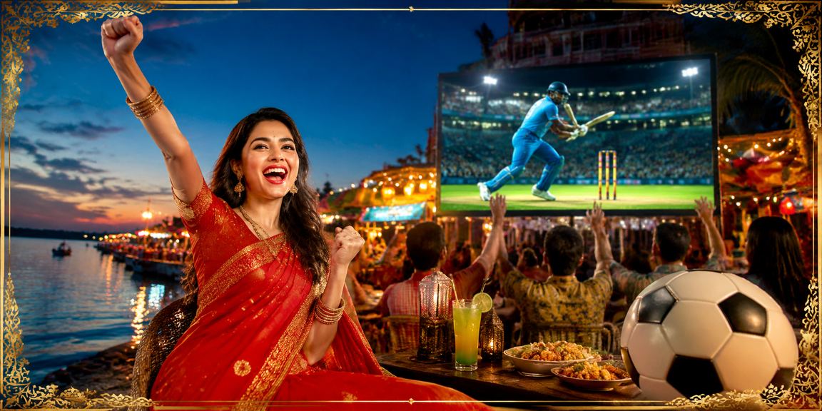 বরিশালে ঐতিহ্যবাহী পোশাকে ক্রিকেট বেটিং ভাউচার ব্যবহার করছেন একজন ব্যবহারকারী