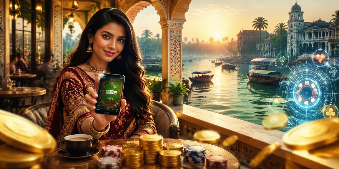 A Bangladeshi user in Barishal enjoying poker and Sports Betting